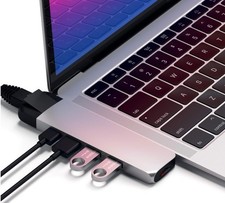 SATECHI Type-C Pro Hub Adapter mit Ethernet 4K HDMI USB-C PD Gigabit Macbook Air