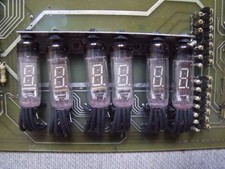 ELEKTRONIK BAUTEILE*VFD ZIFFERANZEIGE RÖHRE*RUSSISCHE IV6*NIXIE UHR BASTLER*