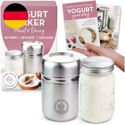 Joghurtbereiter aus edelstahl - joghurtbereiter,