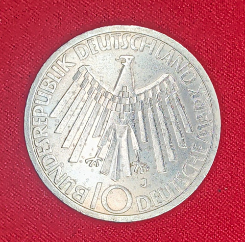 Gedenkmünze olympische - dm,