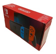 Nintendo Switch Spielekonsole Neon Rot/Neon Blau  *vollständig*