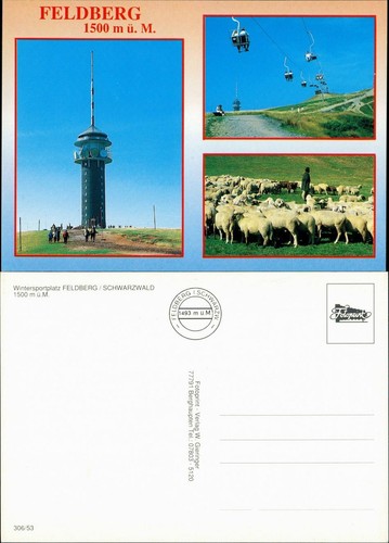 Ansichtskarte feldberg - ansichtskarte,