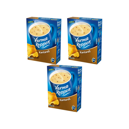 Blå band varma koppen - 3x,
