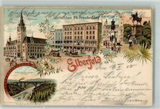 13648121 - 5600 Elberfeld Geschaeftshaus Freudenberg Kaiser Wilhelm-Denkmal