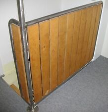 Sicherheitsgeländer zur Ausschnittsicherung Raumspartreppe Leimholz Buche V2A