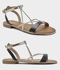 Damen Sandalen Riemchensandale