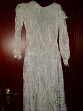 Vintage Brautkleid altes Kleid