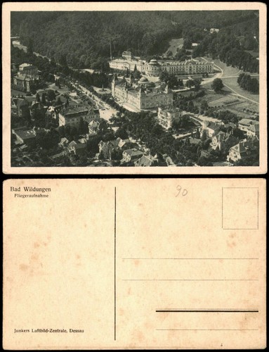 Bad wildungen luftbilder - bad,