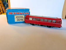 Märklin Schienenbus Motorwagen, 3016, HO, rot, Ovp