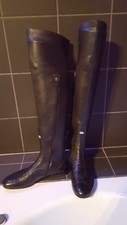 No 44 Overknee Stiefel Echt Leder Baldinini Neuwertig Gr. 38