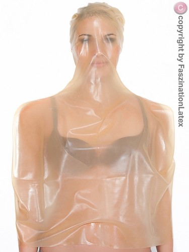 Latex maske kopfsack ohne - "kopfsack",