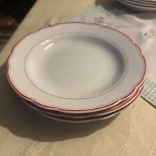 3 Stück TRIPTIS Porzellan uralt Antik Made in Germany, von 1891 Suppenteller