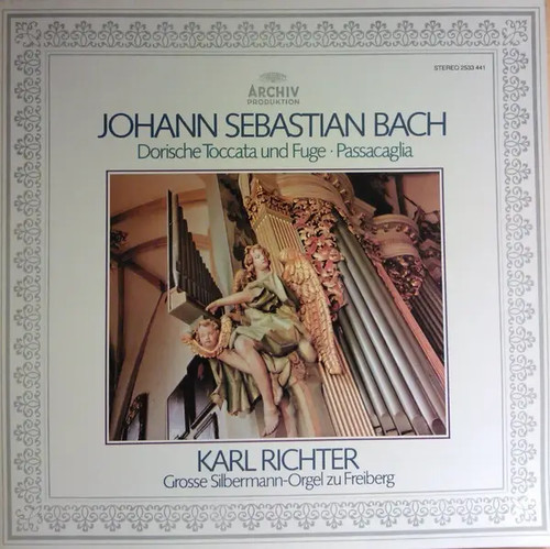 Bach orgelwerke gatefold - j.,