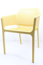 Nardi Net Armlehnstuhl Stuhl Gartenstuhl Balkonstuhl Terrassenstuhl senape gelb
