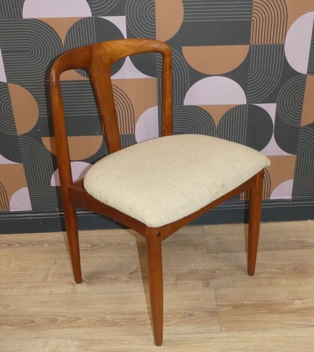 Stuhl teak wollweiß juliane - stuhl,