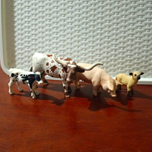4er set bauernhof schleich - 4er,