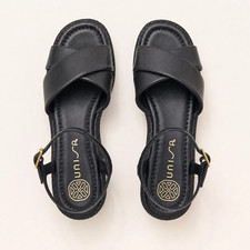 Unisa sandalen leder - schwarz, &