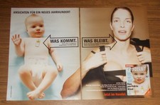 Seltene Werbung SPIEGEL REPORTER - Neues Jahrhundert - Kleinkind mit Windel 2001