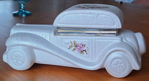 Vintage porzellan dose - vintage,
