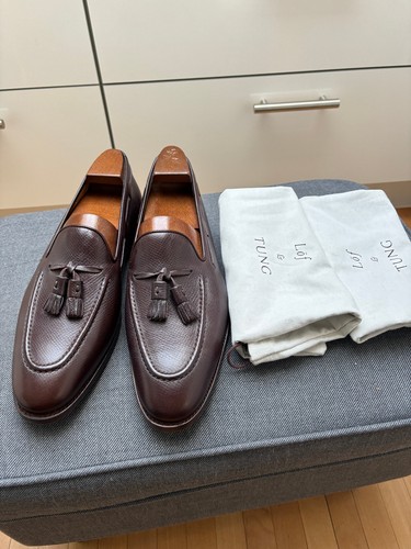 Löf tung tassel loafer - &,