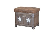 Stauraum-Sitzhocker rechteckig