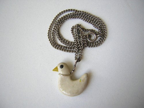 Vintage kette anhänger - kette,