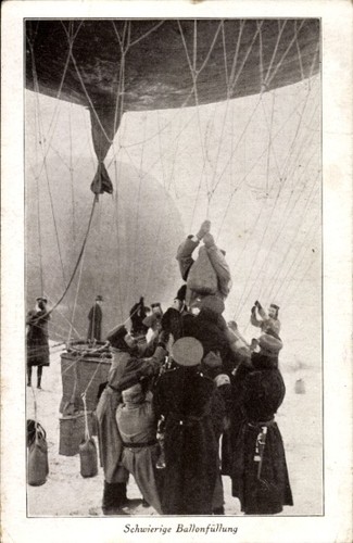 Schwierige ballonfüllung - schwierige,