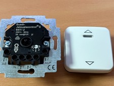 1x Busch-Jäger Jalousiecontrol 6411 U mit Duro 2000 SI Bedienelement