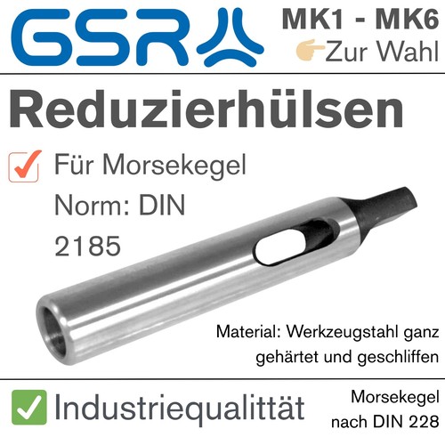 Gsr reduzierhülsen für - gsr,