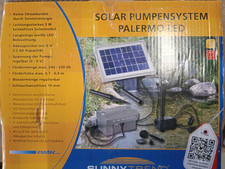 Esotec Palermo LED 101775 Solar-Pumpenset Teichpumpe Wasserspiel 330 l/h   
