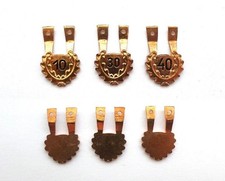 3 DDR Sprungzahl-Anhänger