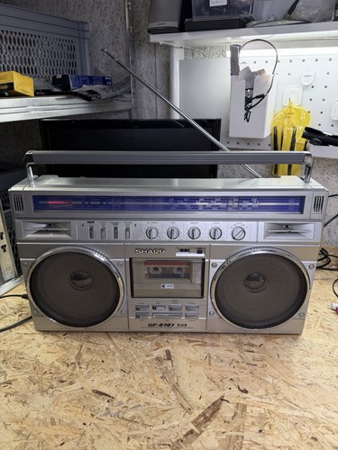 Sharp 8787h ghettoblaster - sharp, gf-8787h
