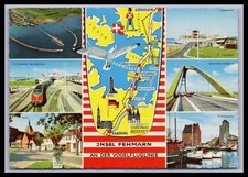 Ansichtskarte Insel Fehmarn an der Vogelfluglinie