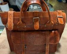 Vintage Leder Lehrertasche
