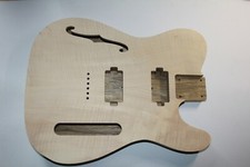 Hollow Body F Loch black