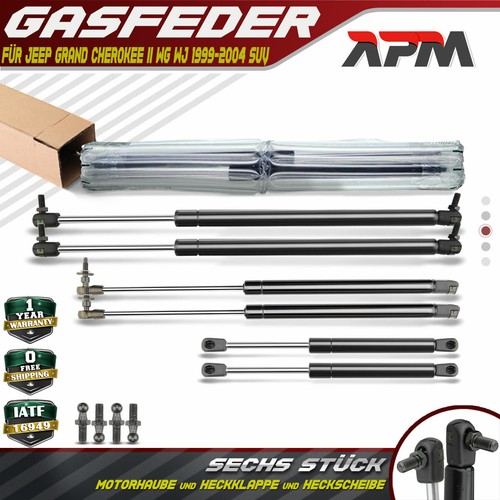 Gasfeder heckklappe - 6x,