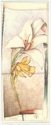 Blumen kunstdruck am - blumen-,