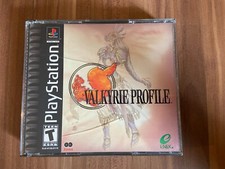 Valkyrie Profile, Sony PlayStation 1, PS1, NTSC USA, cib