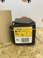 3M (01437 ohne Loch 216U) Stikit Goldscheibe Rolle mit 125 Scheiben - 6" Durchmesser - P240 Körnung