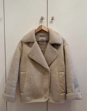 Zara Winterjacke Cream XS