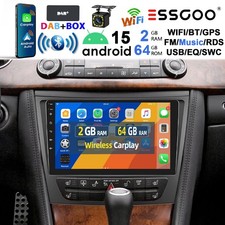 Für Mercedes W211 W219 2005-2008 9" Android 15 2G+64G Autoradio Gyroscope GPS BT