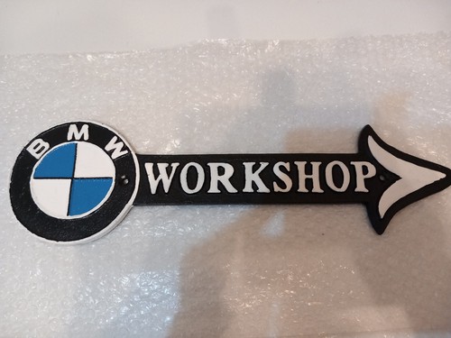 Gusseisen bmw werkstatt - bmw, pfeil