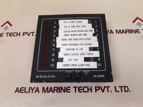 Selco m1000 00c alarm - selco, m1000-24-00c