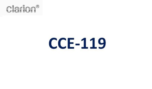 Clarion cce 119 - cce-119, lfe