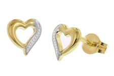 TRENDOR Schmuck Damen-Ohrringe