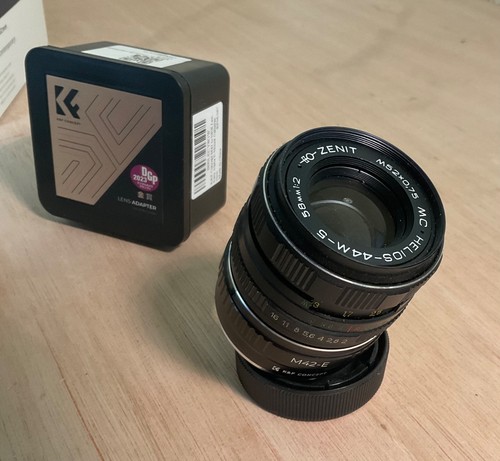Zenit helios mm f - zenit, f/2