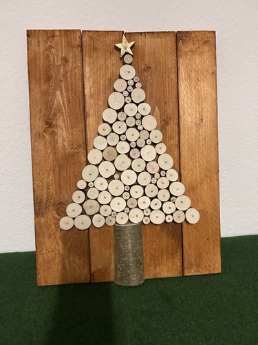 Haselnussholz weihnachtsbaum - haselnussholz,