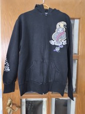 Sweatjacke Nine Divine Gr L schwarz