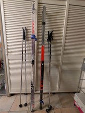 Zwei Paar Langlauf - Ski , Salomon  Neu , Fischer Gebraucht. Gegen Gebot