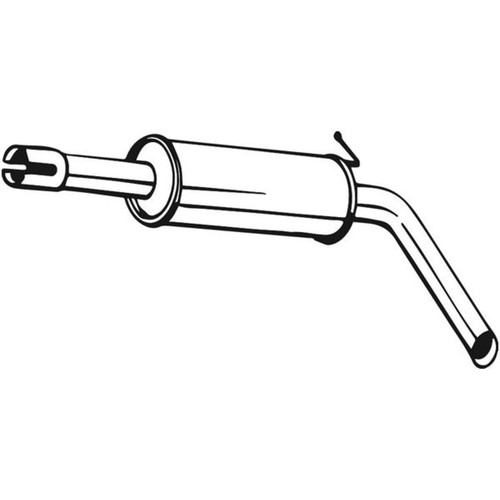 Vorschalldämpfer bosal - vorschalldämpfer,
